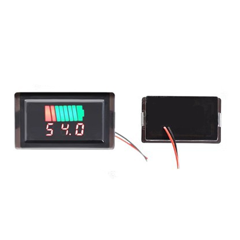 Đồng hồ đo điện áp và hiển thị mức pin 12V/24V/36V/48V/60V/72V