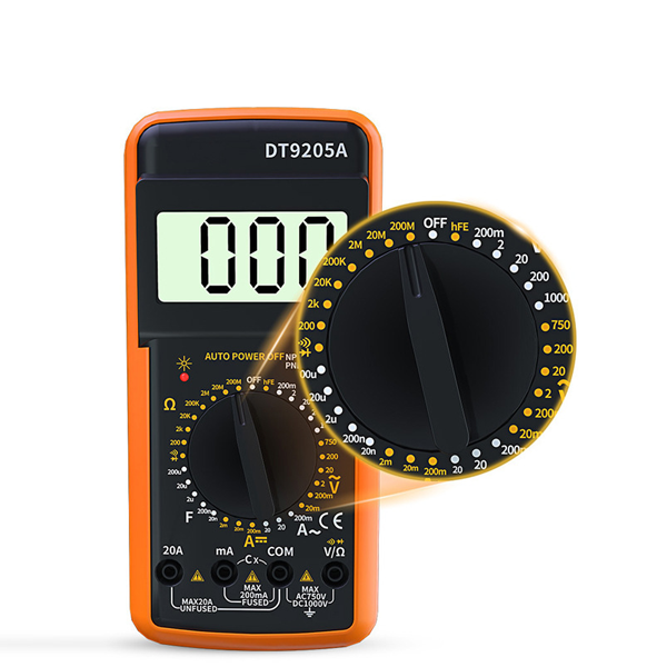 Đồng hồ đo điện áp DT9205A