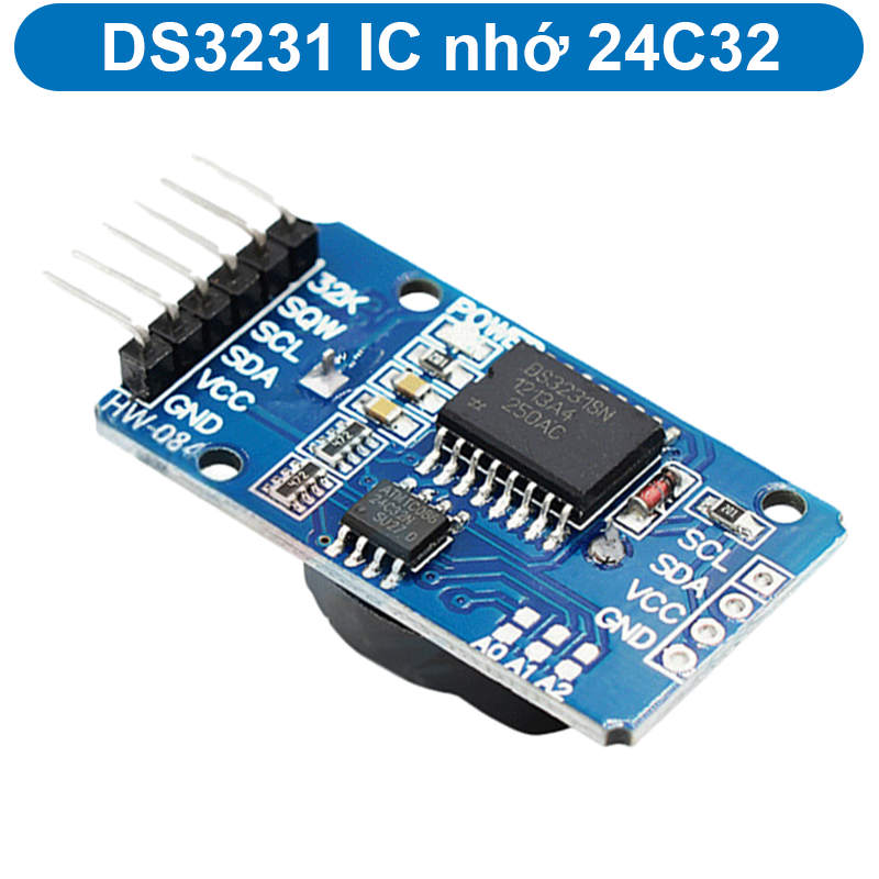 Mạch RTC thời gian thực HW-111, DS1302, DS3231, PCF8563T