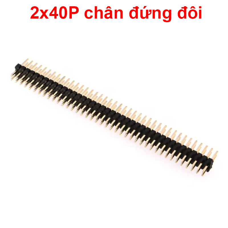 Hàng rào đực 1.27mm chân cắm / chân dán