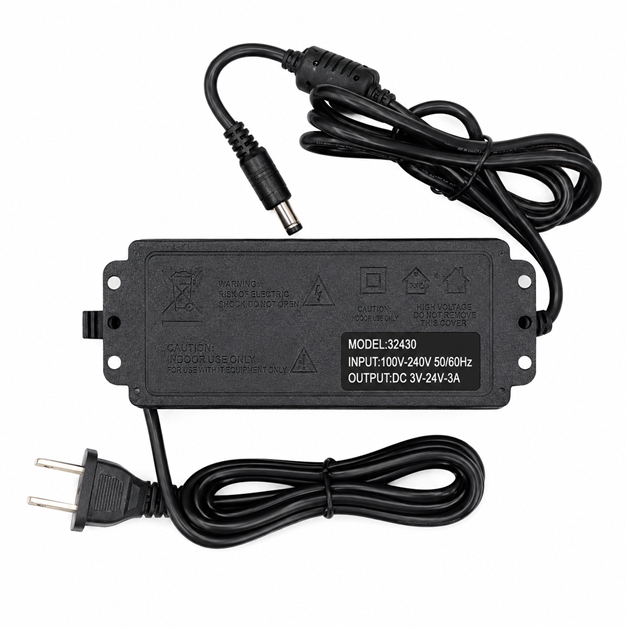 Nguồn DC điều chỉnh, Adapter có chỉnh điện áp đầu ra 12-24V tiện lợi