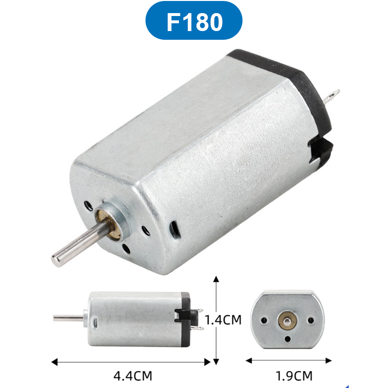 Động cơ DC mini F130, F180, R140, R260… 5000-20000 rpm 3-12V