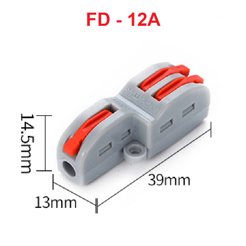 Cút nối dây điện nhanh chiu nhiệt nhiều cổng FD