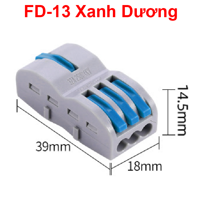 Cút nối dây điện nhanh chiu nhiệt nhiều cổng FD