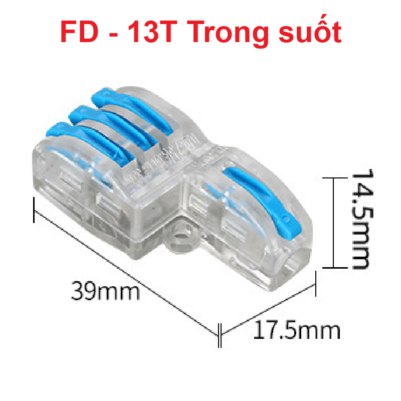 Cút nối dây điện nhanh chiu nhiệt nhiều cổng FD