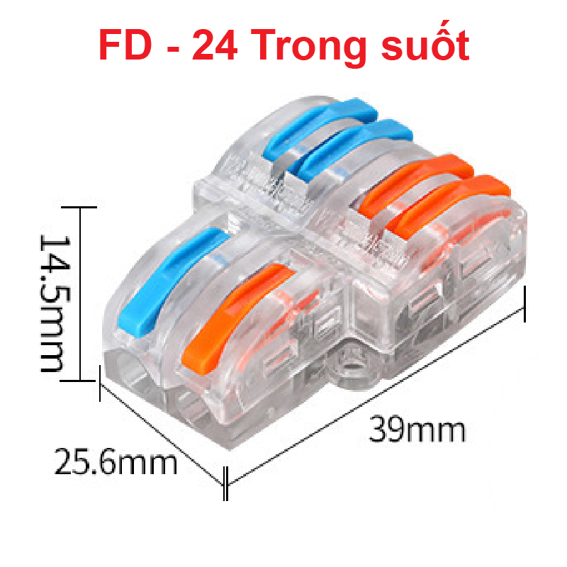 Cút nối dây điện nhanh chiu nhiệt nhiều cổng FD