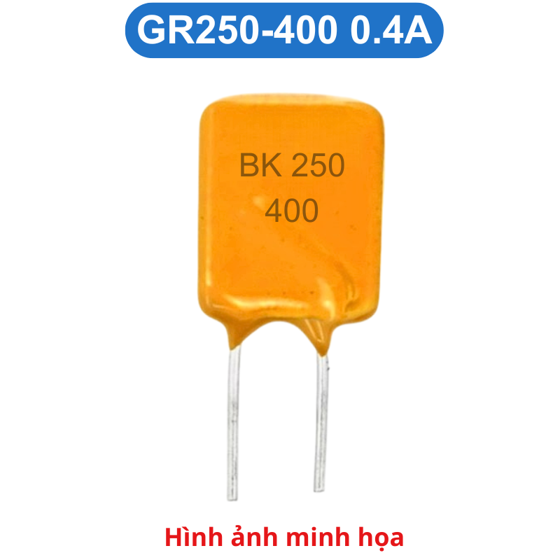 (2 cái) Cầu chì tự phục hồi loại RUEF chân cắm