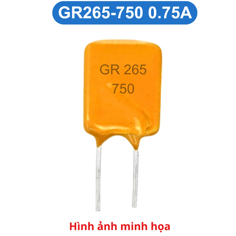 (2 cái) Cầu chì tự phục hồi loại RUEF chân cắm