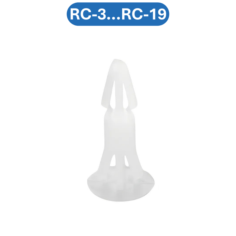 (10 cái) Trụ nhựa đỡ PCB, Chốt nhựa đệm bo mạch loại trụ RC 2 lỗ M3 và M5
