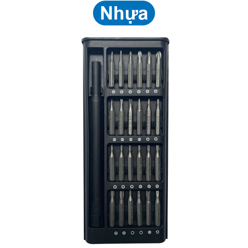 Bộ vít đa năng màu đen 25 đầu