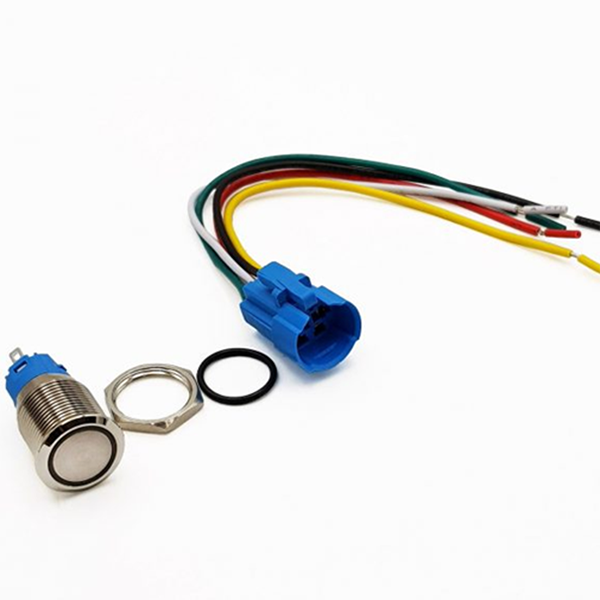Jack nối, đầu cắm nút nhấn chống nước 12mm, 16mm, 19mm, 22mm