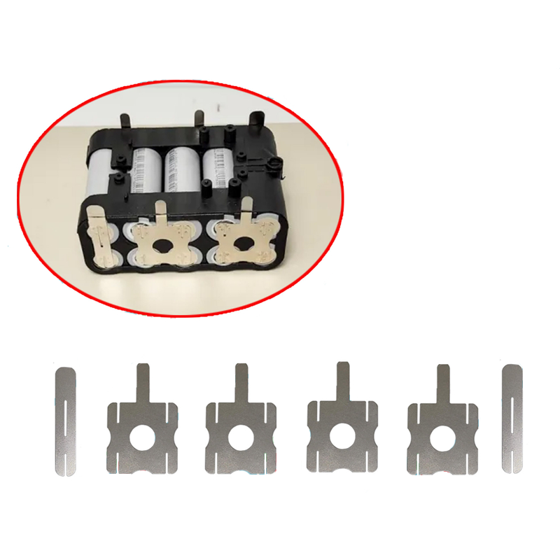 (2 bộ) Kẽm hàn miếng mạ niken chuyên đóng khối 5S, pin makita dày 0.18mm