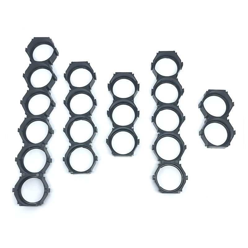 Khung cố định pin 21700 dạng xéo/ lệch lỗ 21.3mm