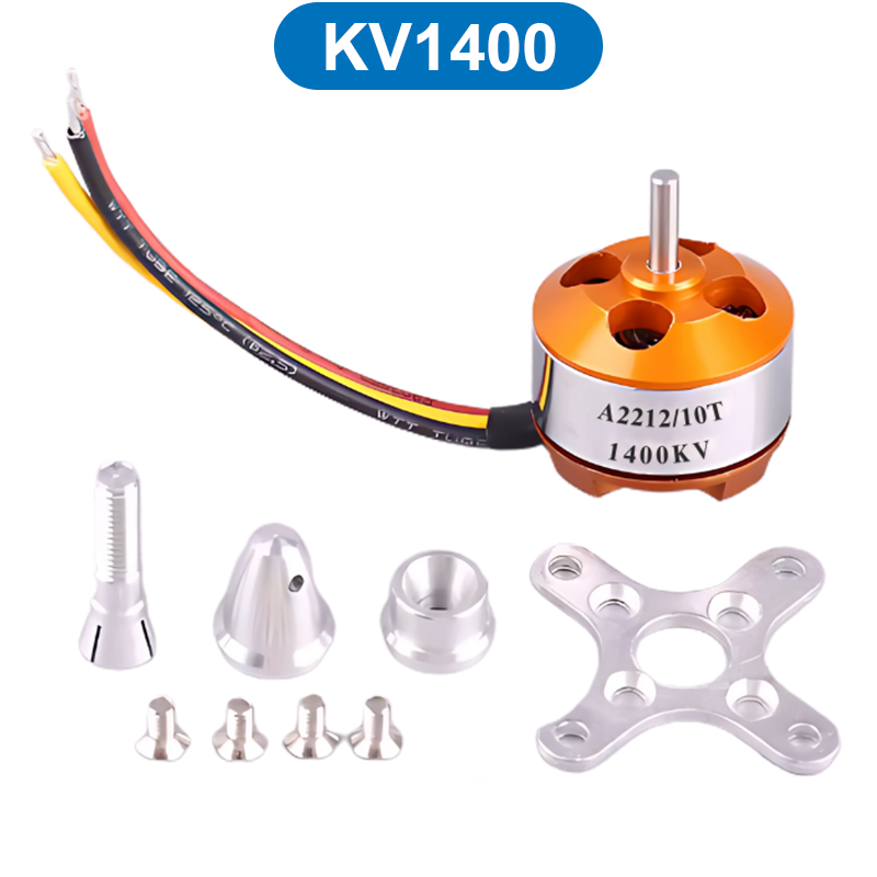 Động cơ không chổi than brushless A2212 trục 3.17mm 930KV/1000KV/.../2700KV/
