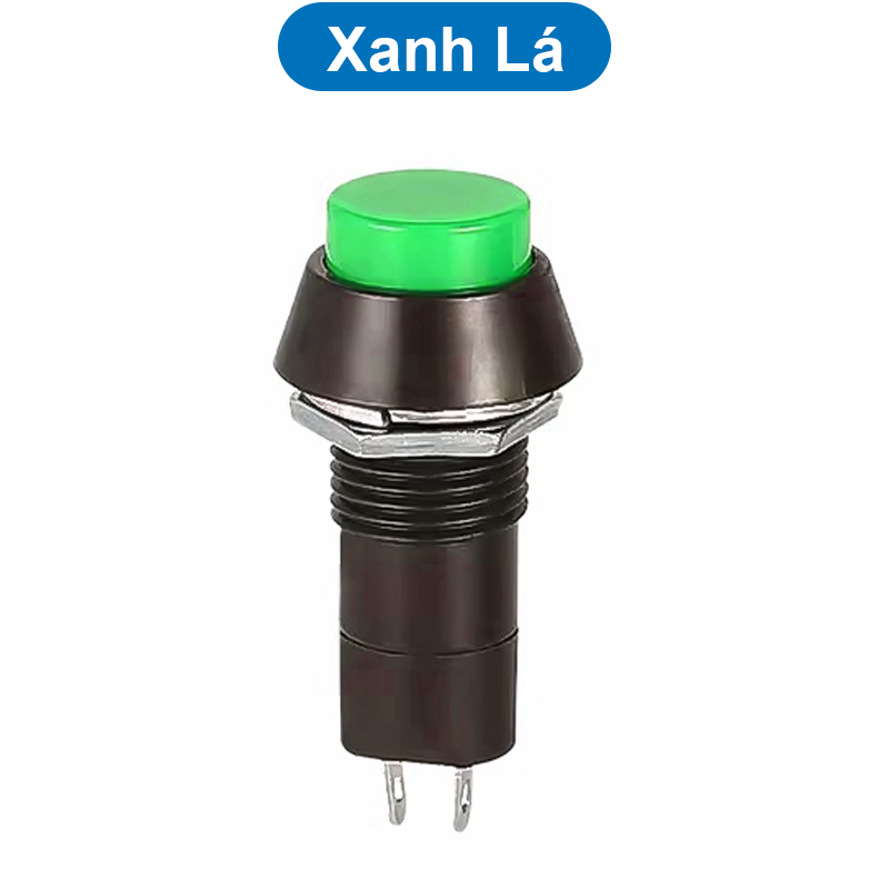 Nút nhấn giữ PBS-11A/ nhấn nhả PBS-11B 12mm 2 chân 250V 3A