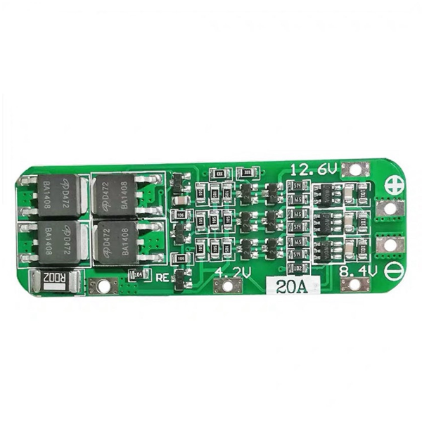 Mạch sạc cân bằng khối pin 3S ( 3 viên 18650) - dòng xả 20A