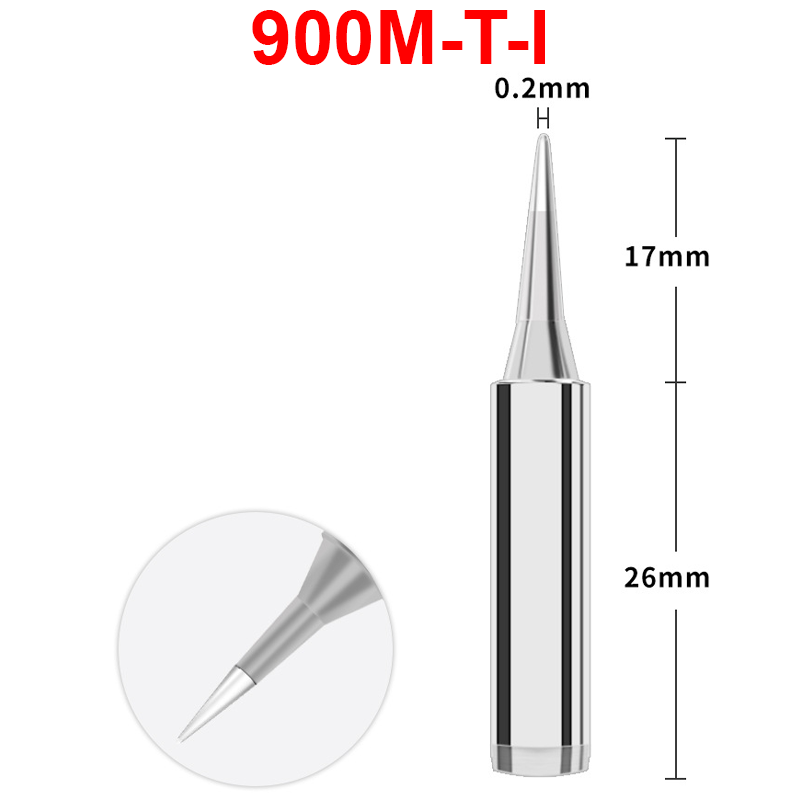 Mũi hàn Yihua màu bạc 900M - T loại tốt
