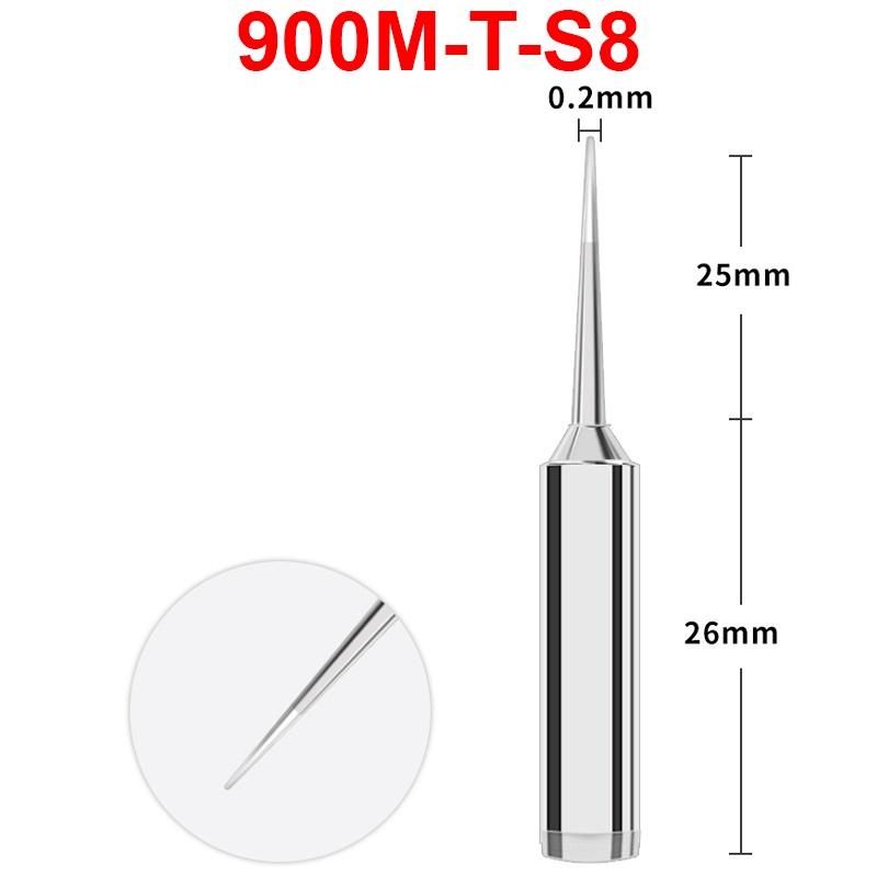 Mũi hàn Yihua màu bạc 900M - T loại tốt