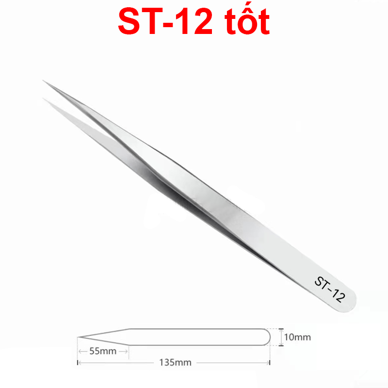 Nhíp gắp linh kiện, nhíp sửa chữa ST thường / tốt