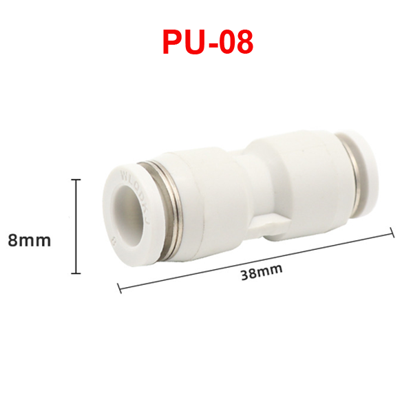 Nối hơi 8 - 8 trắng NTSC