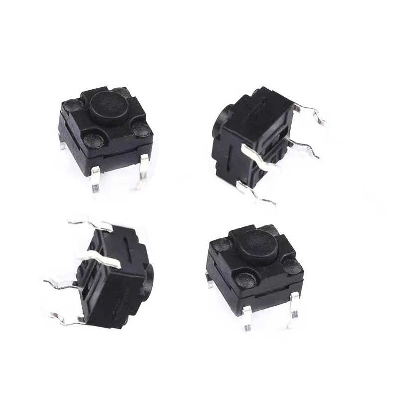 (10 cái) Nút nhấn 6x6mm chống thấm 4 chân cắm DIP cao 4.3 - 15mm
