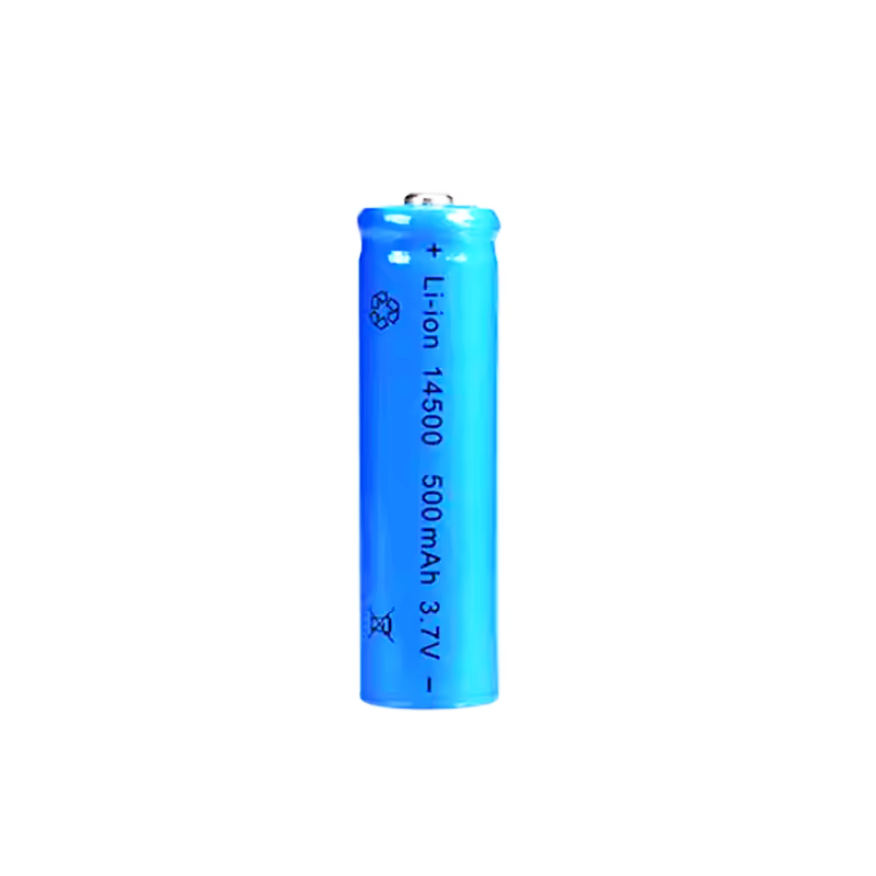 Pin 14500 đầu cao 500mAh (Pin tiểu cho đồng hồ, chuột… có thể sạc lại)