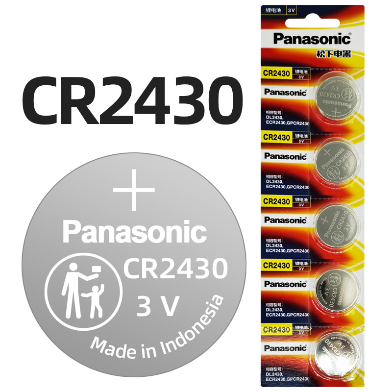 (1 Viên) Pin cúc áo 3V Panasonic dòng CR24XX, CR30XX