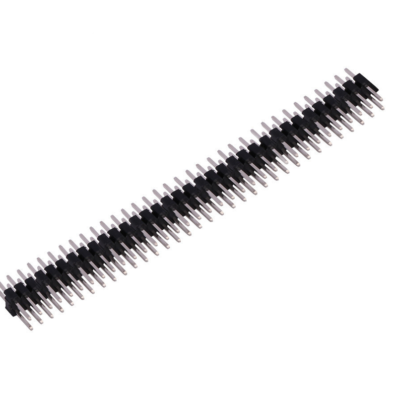 Hàng rào đực 2.0mm chân cắm / chân dán
