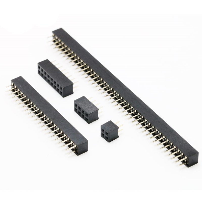 Hàng rào cái đôi 2.0mm cắm chân đứng cao 4.3mm