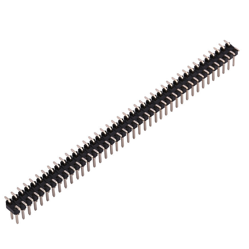 Hàng rào đực 2.0mm chân cắm / chân dán
