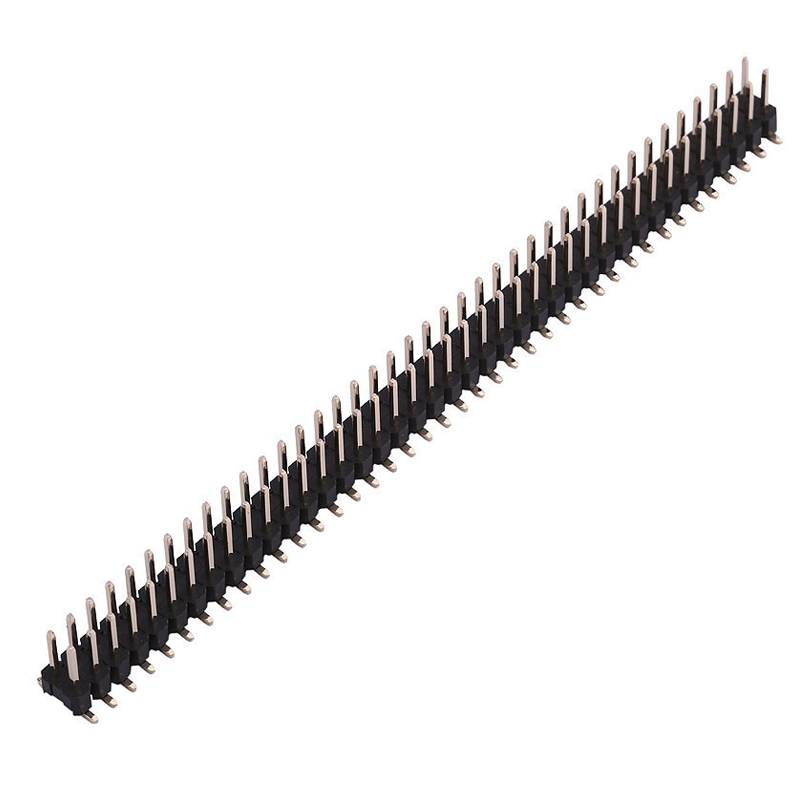 Hàng rào đực 2.0mm chân cắm / chân dán