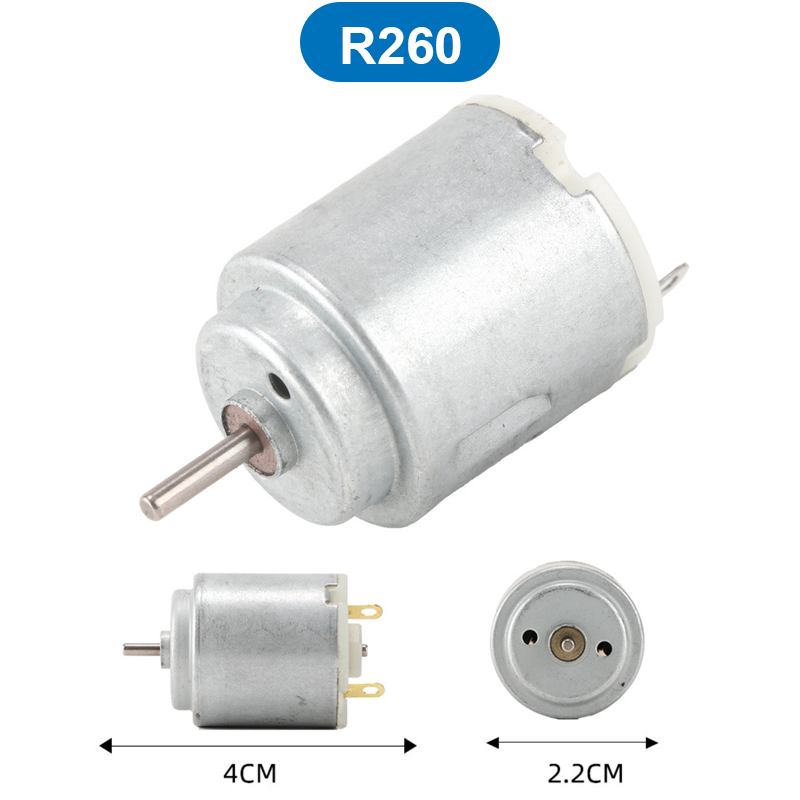 Động cơ DC mini F130, F180, R140, R260… 5000-20000 rpm 3-12V