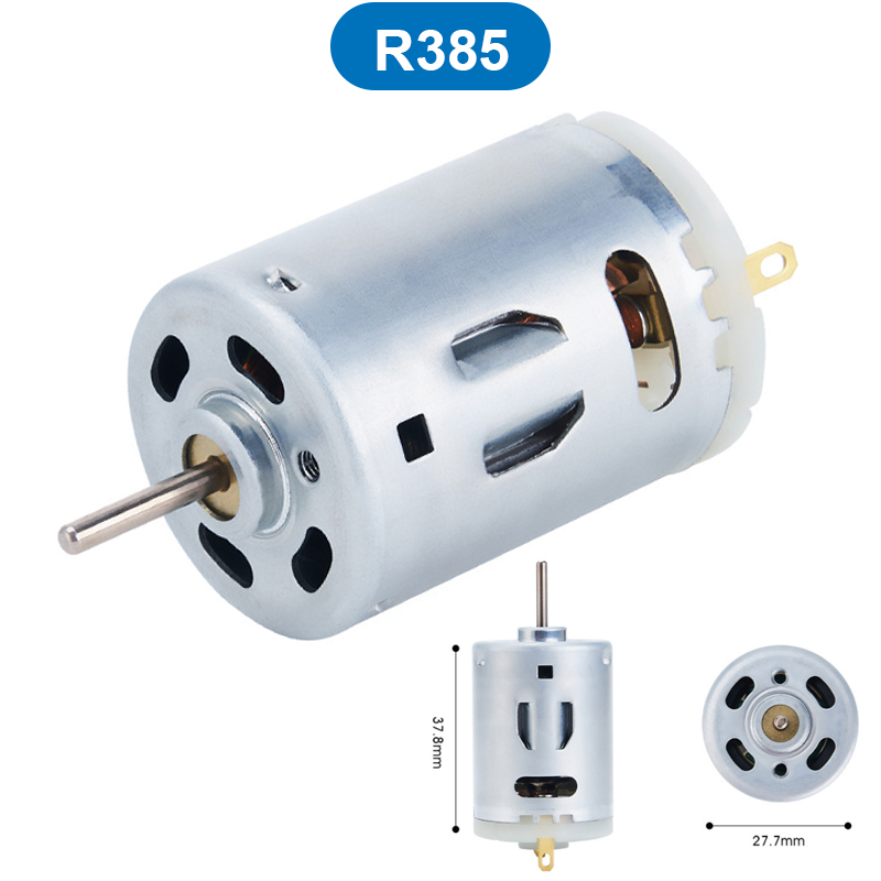 Động cơ DC 365, 385, 395 5000-20000 rpm 12V DC