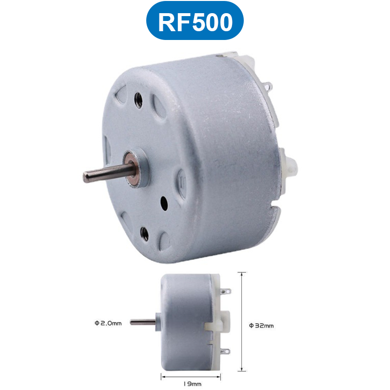 Động cơ DC mini F130, F180, R140, R260… 5000-20000 rpm 3-12V