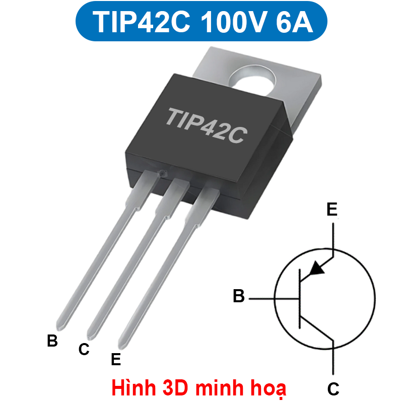 Transistor BJT PNP A940 / TIP32 / TIP42 chân cắm TO-220