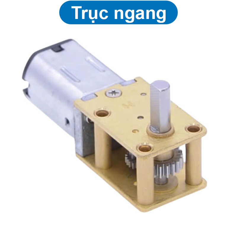 Động cơ giảm tốc JGA12-N20 điện áp 3V-6V nhiều tốc độ