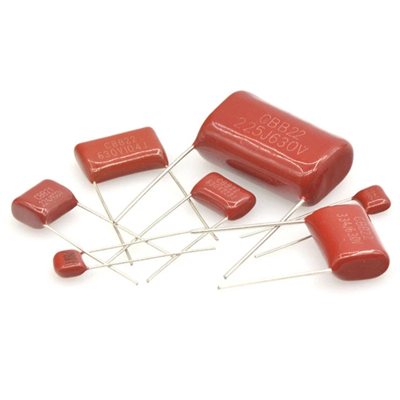 (5 con) Tụ gốm, tụ kẹo nâu Polyeste CBB22, CBB21, CBB28, CBB81