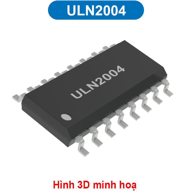 Transistor Darlington NPN ULN2003 / ULN2004 / ULN2803 / ... chân dán 50V 0.5A