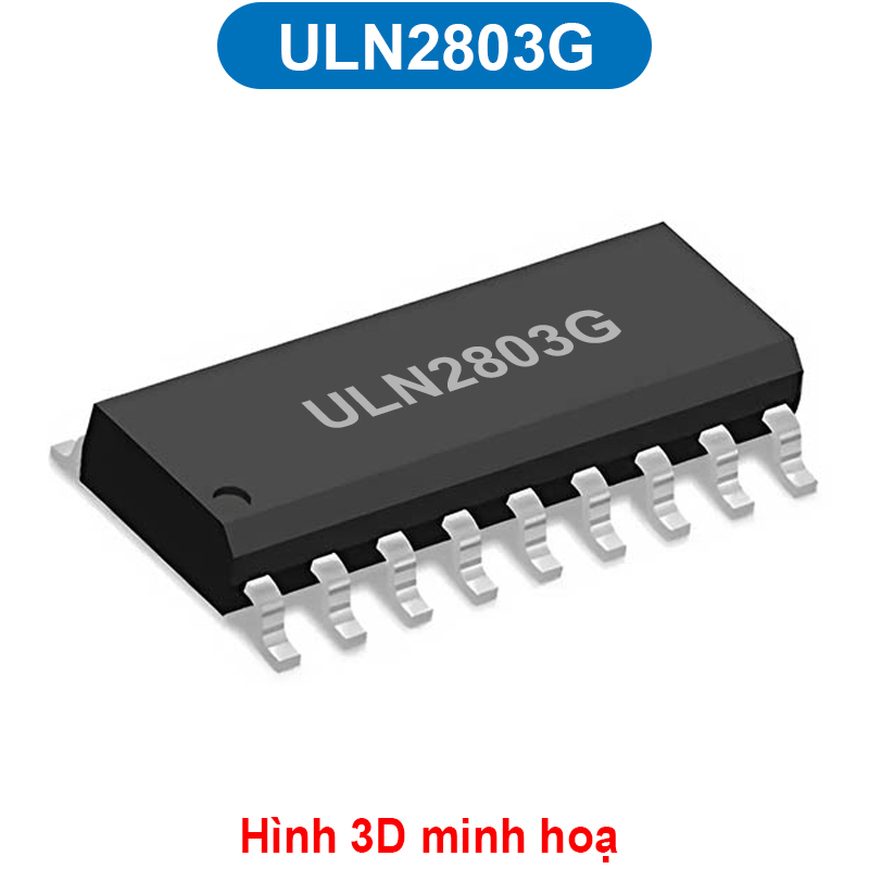 Transistor Darlington NPN ULN2003 / ULN2004 / ULN2803 / ... chân dán 50V 0.5A