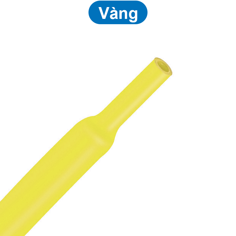 Ống co nhiệt, ống gen cách điện - màu Vàng