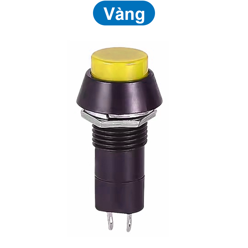 Nút nhấn giữ PBS-11A/ nhấn nhả PBS-11B 12mm 2 chân 250V 3A