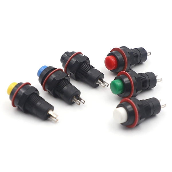 Nút nhấn nhả (reset) / giữ (on/off) DS-211 / DS-213 lỗ khoét 12mm