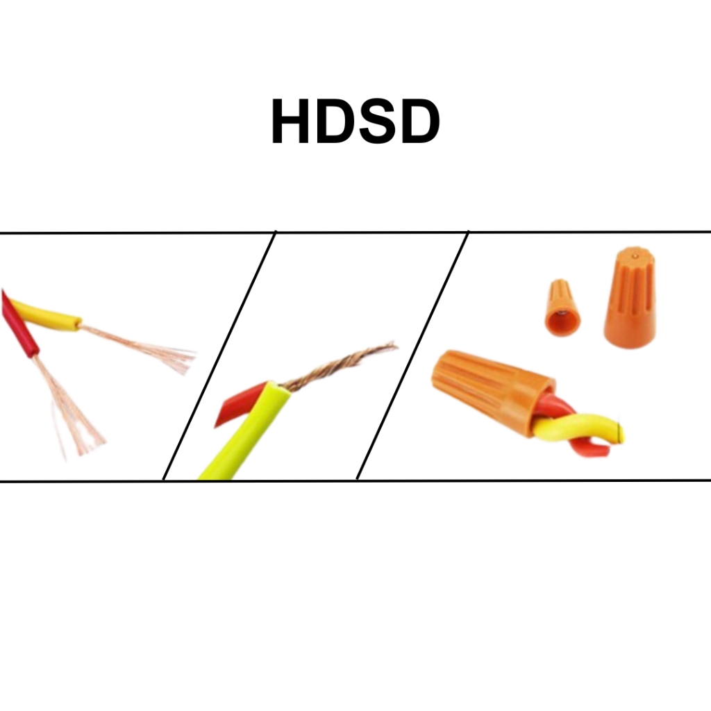 (10 cái) Cút nối xoắn dây điện SP1 - SP6