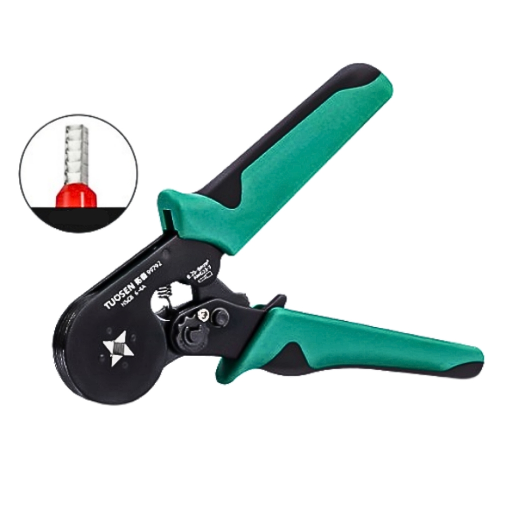 Kìm bấm đầu cos vuông tự điều chỉnh HSC8