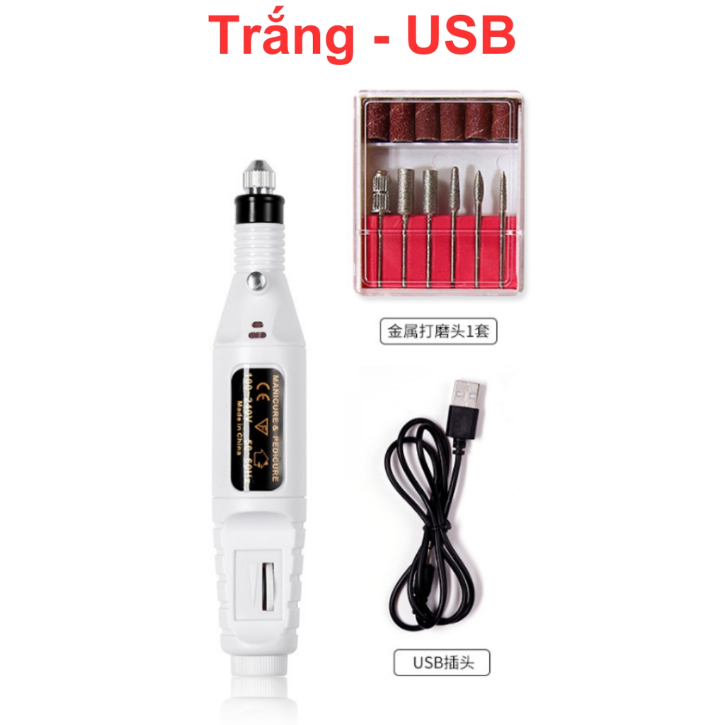 Máy mài mini cầm tay, máy mài dũa móng đa năng