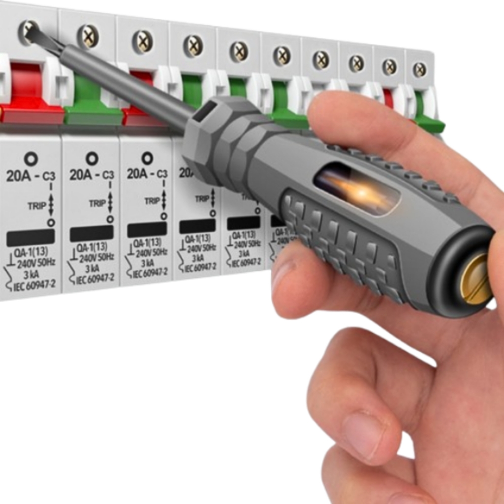 Bút thử điện cảm ứng thông minh đèn led đo thông mạch/dây điện đứt ngầm