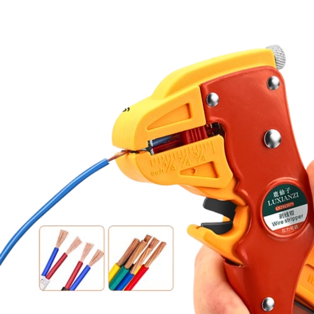 Kìm tuốt dây điện có điều chỉnh độ dài dây