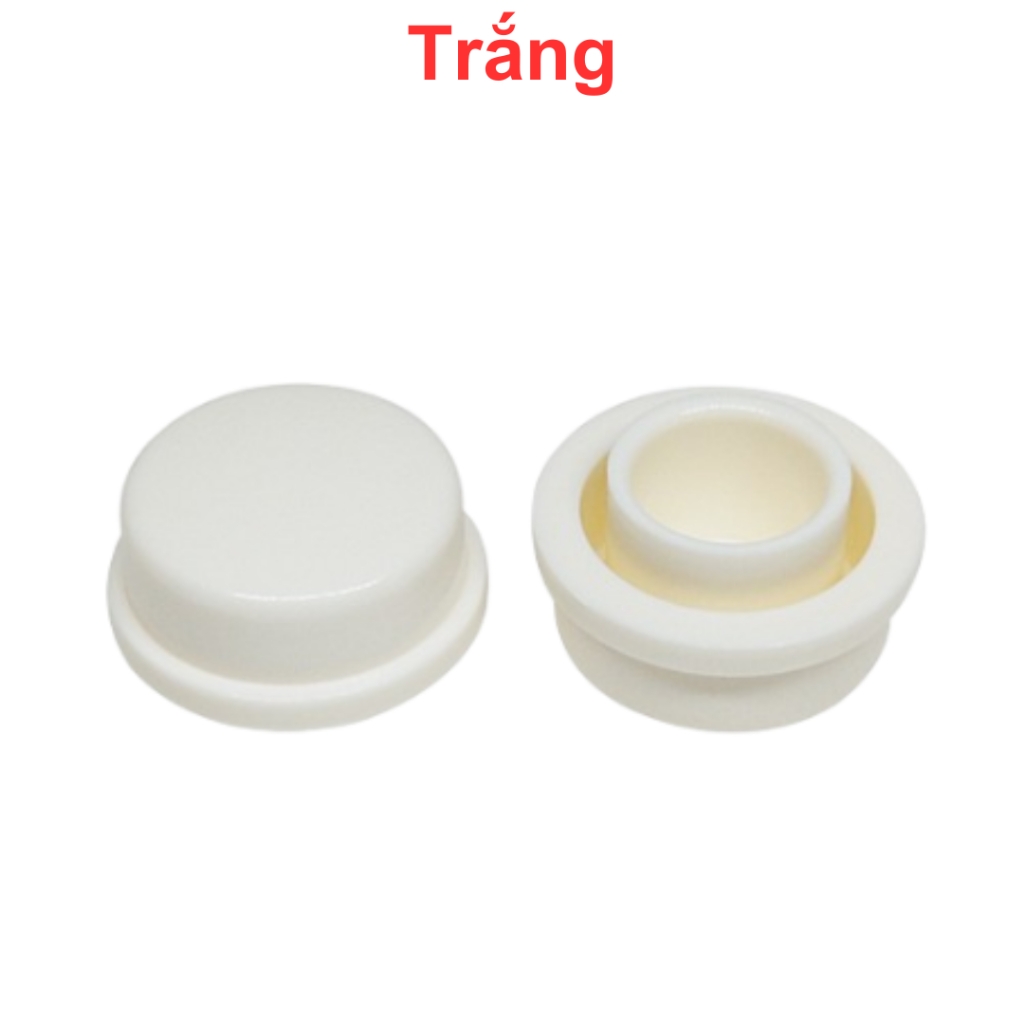 (10 cái) Nắp nút nhấn 12x12mm A105 đường kính trong 6mm