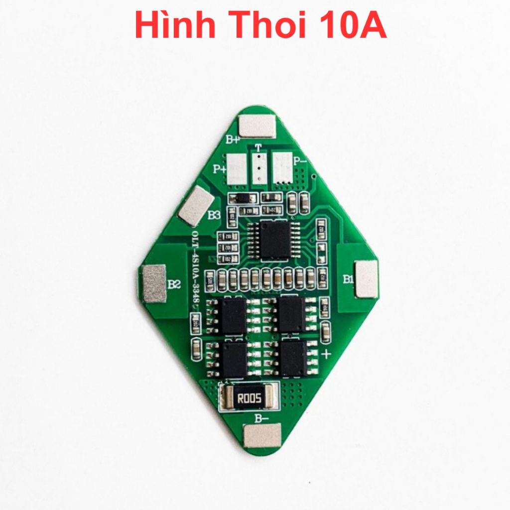 Mạch bảo vệ pin lithium 18650 4s 16.8V nhiều hình dạng hỗ trợ các khối pin