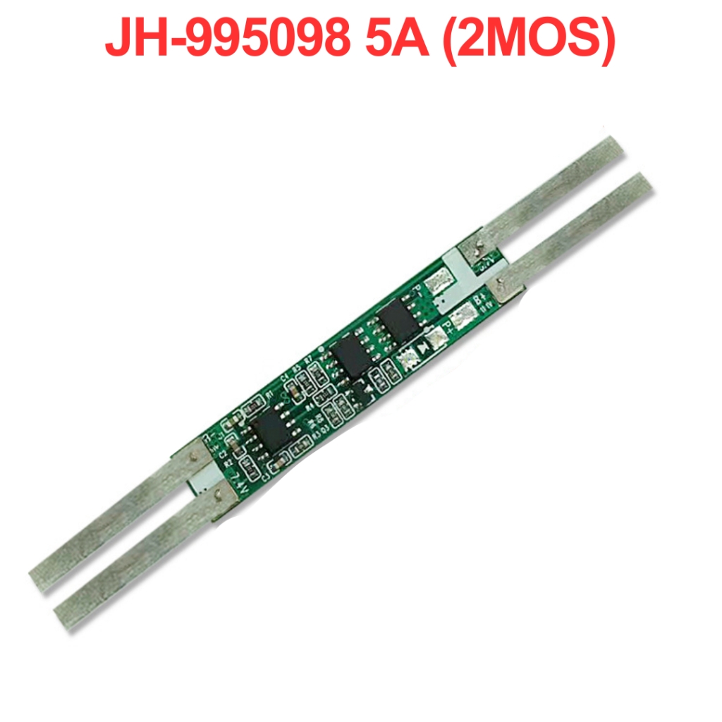 Mạch bảo vệ pin lithium 3S JH - 995098 5A/JH - 995012 10A có sẵn kẽm hàn